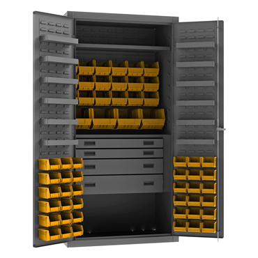 2 Shelves Industrial Duty Cabinet